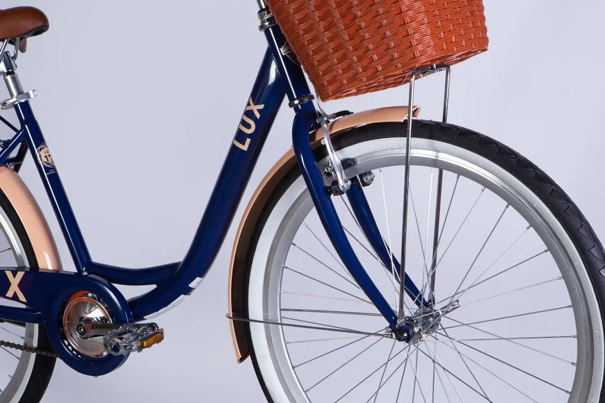 Велосипед ST 26" Dorozhnik LUX Velosteel рама-17" синій 2025 OPS-D-26-289 фото