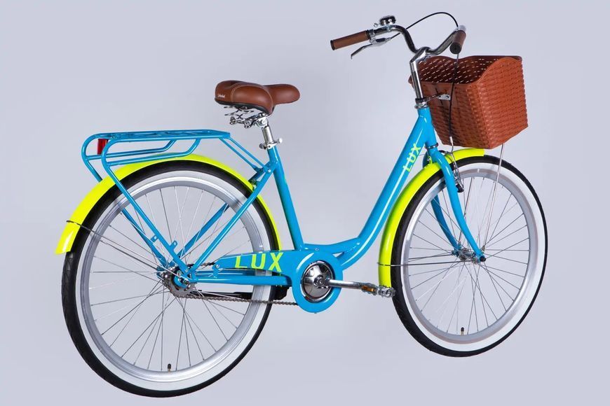 Велосипед ST 26" Dorozhnik LUX Velosteel рама-17" блакитний 2025 OPS-D-26-290 фото