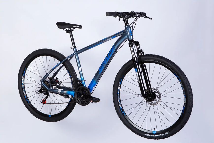 Велосипед AL 29" SPACE MERCURY DD FR рама-18" сіро-синій 2026 OPS-SP-29-174 фото