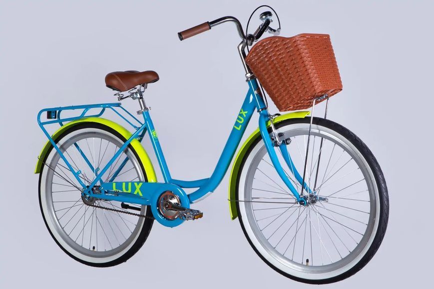 Велосипед ST 26" Dorozhnik LUX Velosteel рама-17" блакитний 2025 OPS-D-26-290 фото