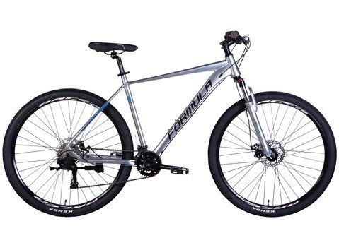 Велосипед AL 29" Formula ZEPHYR 3.0 DD CS рама-21" срiблястий 2026 OPS-FR-29-446 фото