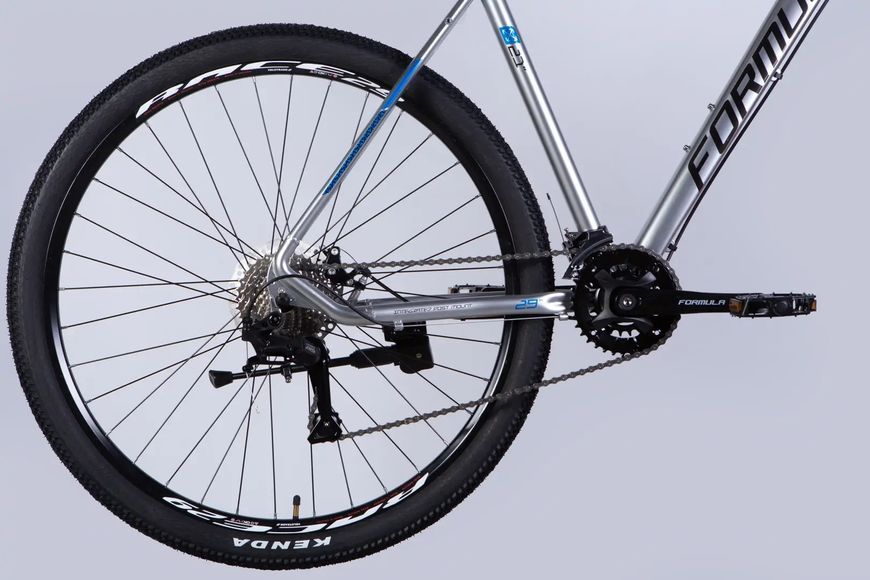 Велосипед AL 29" Formula ZEPHYR 3.0 DD CS рама-21" срiблястий 2026 OPS-FR-29-446 фото