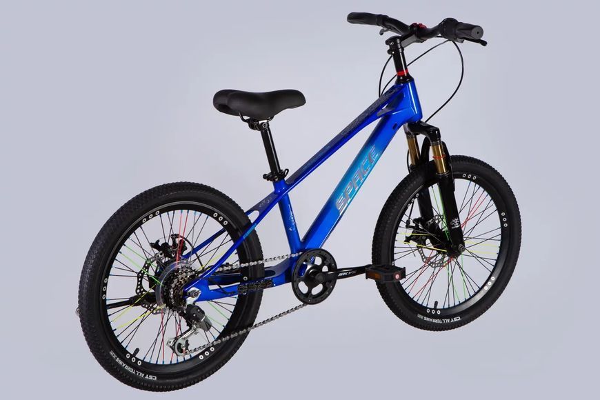Велосипед MG 20" SPACE KID ALIOTH DD FR рама-11" синій 2025 OPS-SK-20-018 фото