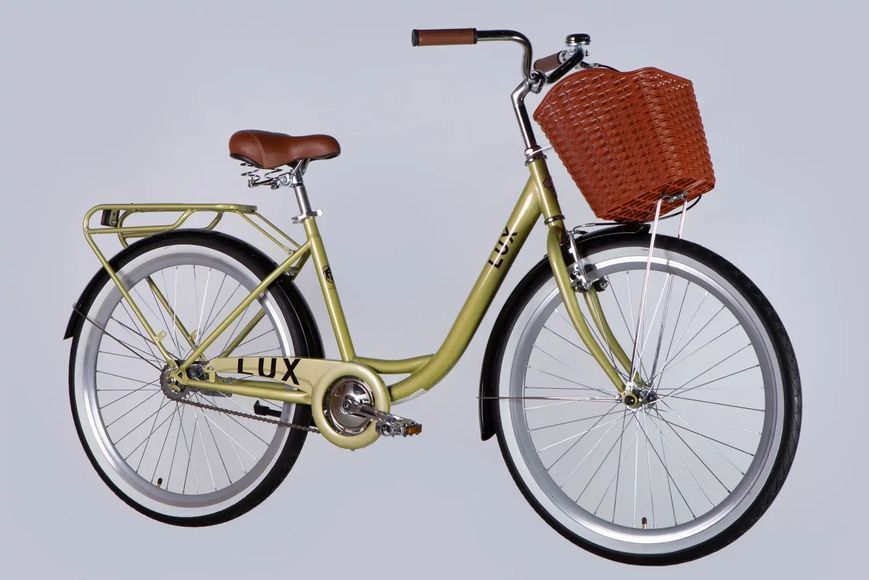 Велосипед ST 26" Dorozhnik LUX Velosteel рама-17" блідо-зелений 2025 OPS-D-26-291 фото