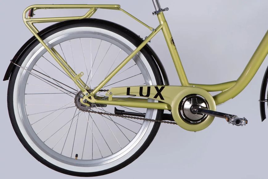 Велосипед ST 26" Dorozhnik LUX Velosteel рама-17" блідо-зелений 2025 OPS-D-26-291 фото