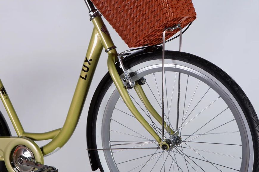 Велосипед ST 26" Dorozhnik LUX Velosteel рама-17" блідо-зелений 2025 OPS-D-26-291 фото