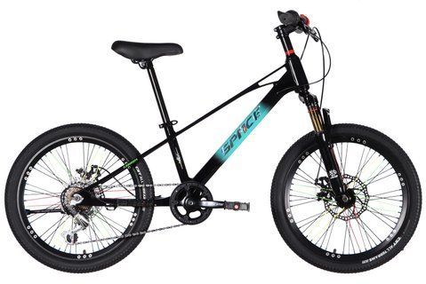 Велосипед MG 20" SPACE KID ALIOTH DD FR рама-11" чорний 2025 OPS-SK-20-019 фото