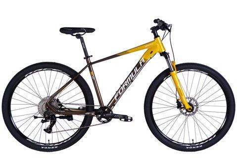Велосипед AL 29" Formula ZEPHYR 1.0 HDD рама-19" золотисто-коричневий 2026 OPS-FR-29-450 фото