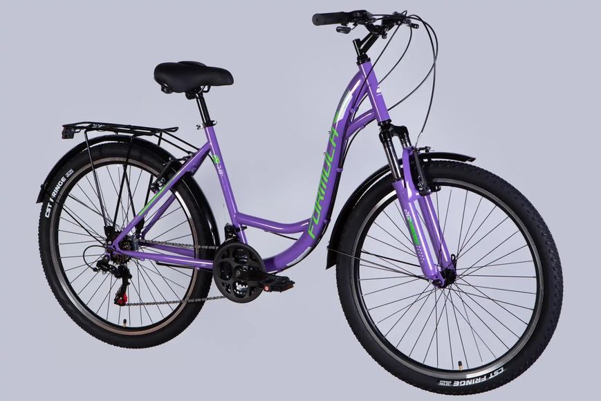 Велосипед ST 26" Formula OMEGA Vbr FR рама-18" фіолетовий 2025 OPS-FR-26-790 фото