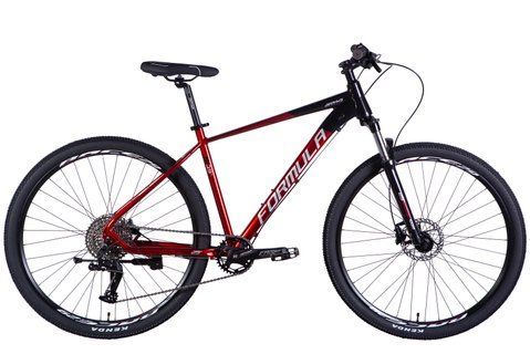 Велосипед AL 29" Formula ZEPHYR 1.0 HDD рама-19" чорно-червоний 2026 OPS-FR-29-451 фото