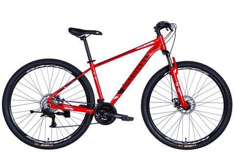 Велосипед AL 29" Discovery BASTION DD CS рама-17" червоно-чорний 2025 OPS-DIS-29-197 фото