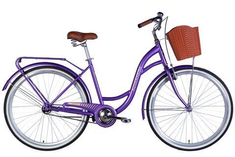 Велосипед ST 26" Dorozhnik AQUAMARINE BH рама-17" фіолетовий 2025 OPS-D-26-323 фото