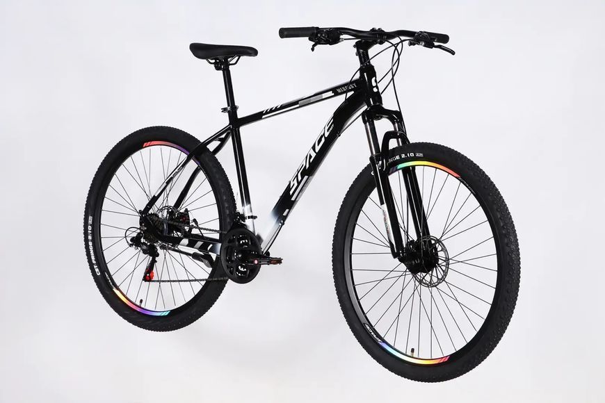 Велосипед AL 29" SPACE MERCURY DD FR рама-20" чорно-білий 2026 OPS-SP-29-177 фото
