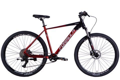 Велосипед AL 29" Formula ZEPHYR 1.0 HDD рама-21" чорно-червоний 2026 OPS-FR-29-455 фото