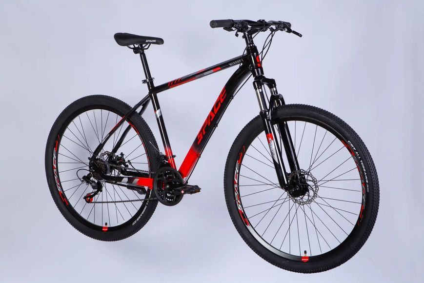 Велосипед AL 29" SPACE MERCURY DD FR рама-20" чорно-червоний 2026 OPS-SP-29-178 фото