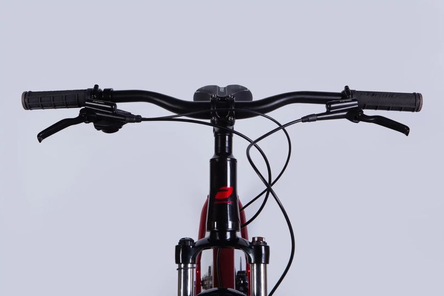 Велосипед AL 29" Formula ZEPHYR 1.0 HDD рама-21" чорно-червоний 2026 OPS-FR-29-455 фото
