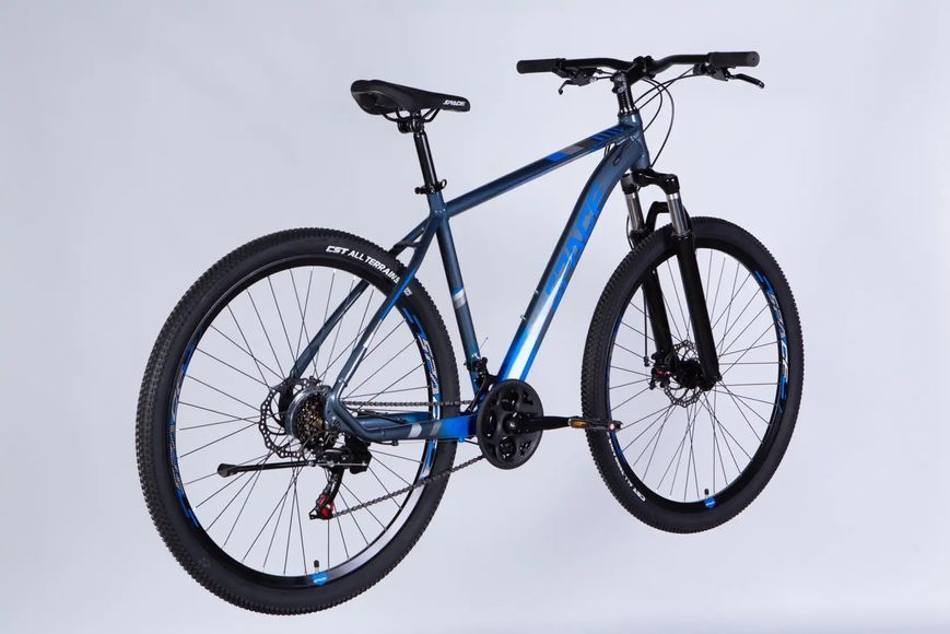 Велосипед AL 29" SPACE MERCURY DD FR рама-20" сіро-синій 2026 OPS-SP-29-180 фото