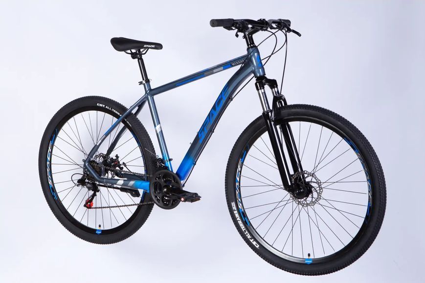 Велосипед AL 29" SPACE MERCURY DD FR рама-20" сіро-синій 2026 OPS-SP-29-180 фото