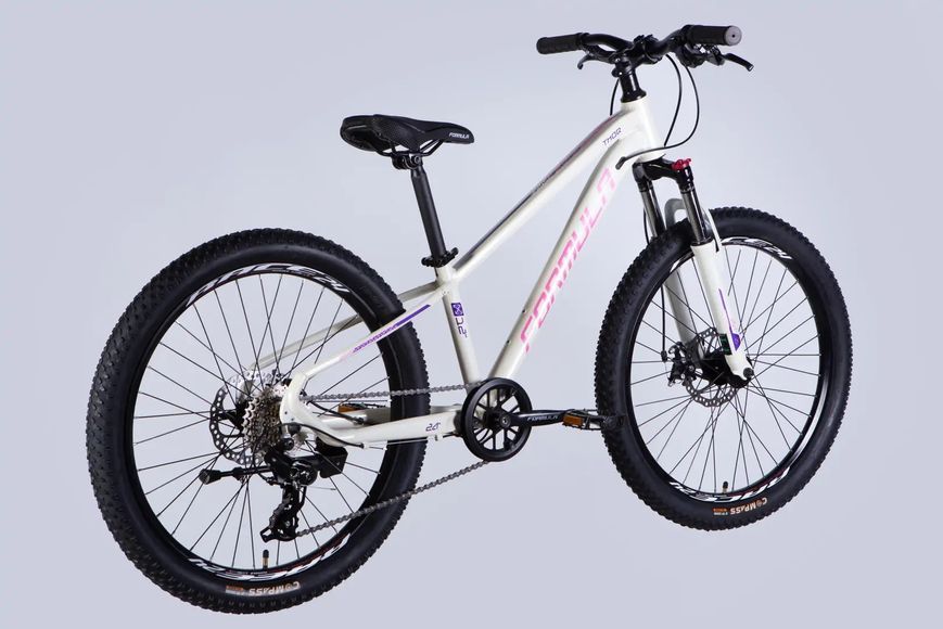 Велосипед AL 24" Formula THOR DD CS рама-12" біло-рожевий 2025 OPS-FR-24-429 фото