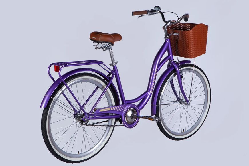 Велосипед ST 28" Dorozhnik AQUAMARINE BH рама-19" фіолетовий 2025 OPS-D-28-442 фото