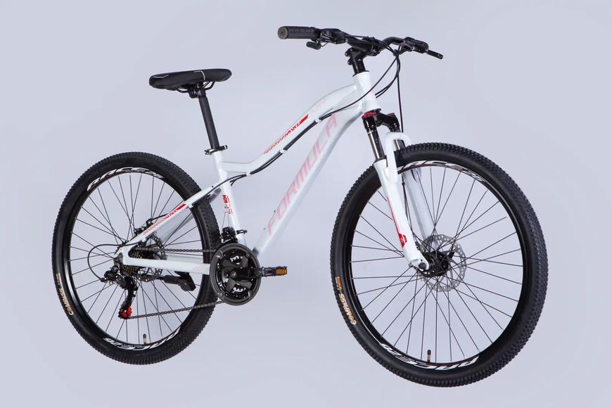 Велосипед AL 26" Formula ALPINA DD FR рама-15" білий з рожевим 2026 OPS-FR-26-803 фото