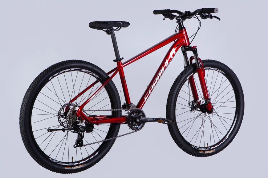 Велосипед AL 27.5" Formula THOR DD CS рама-16" червоно-сріблястий 2025 OPS-FR-27.5-263 фото