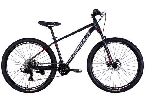 Велосипед AL 27.5" Formula THOR DD CS рама-16" темно-сірий зі сріблястим 2025 OPS-FR-27.5-264 фото