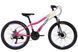 Велосипед ST 24" SPACE AURORA DD FR рама-12" біло-рожевий 2026 OPS-SP-24-077 фото 1