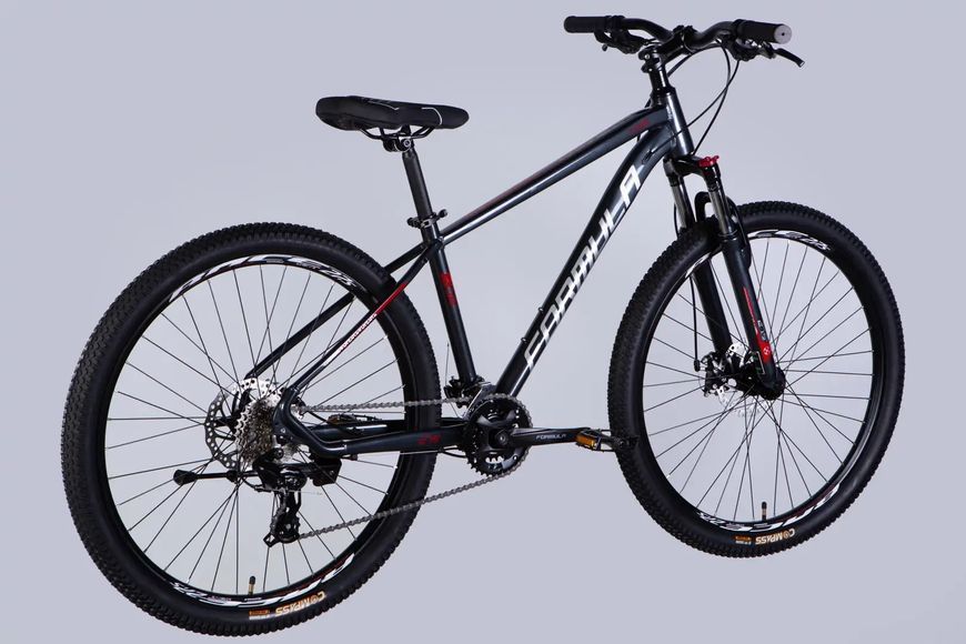 Велосипед AL 27.5" Formula THOR DD CS рама-16" темно-сірий зі сріблястим 2025 OPS-FR-27.5-264 фото