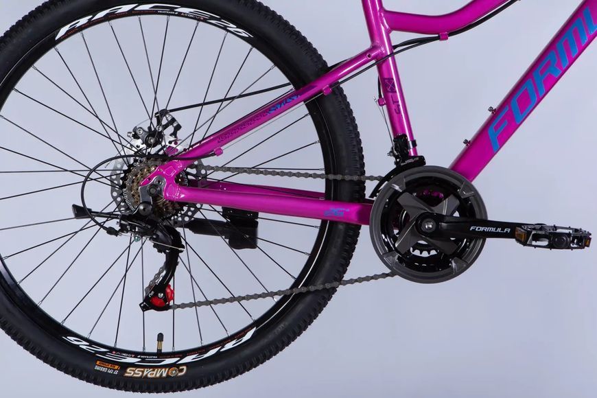 Велосипед AL 26" Formula ALPINA DD FR рама-15" рожево-синій 2026 OPS-FR-26-805 фото