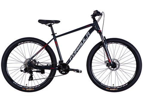 Велосипед AL 27.5" Formula THOR DD CS рама-18" темно-сірий зі сріблястим 2025 OPS-FR-27.5-270 фото