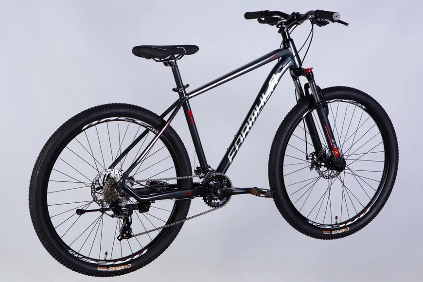 Велосипед AL 27.5" Formula THOR DD CS рама-18" темно-сірий зі сріблястим 2025 OPS-FR-27.5-270 фото