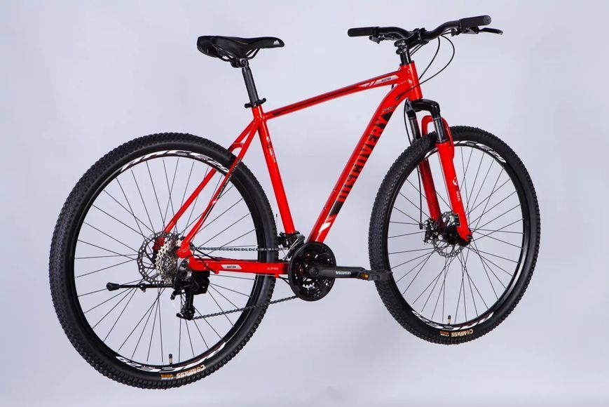 Велосипед AL 29" Discovery BASTION DD CS рама-21" червоно-чорний 2025 OPS-DIS-29-205 фото