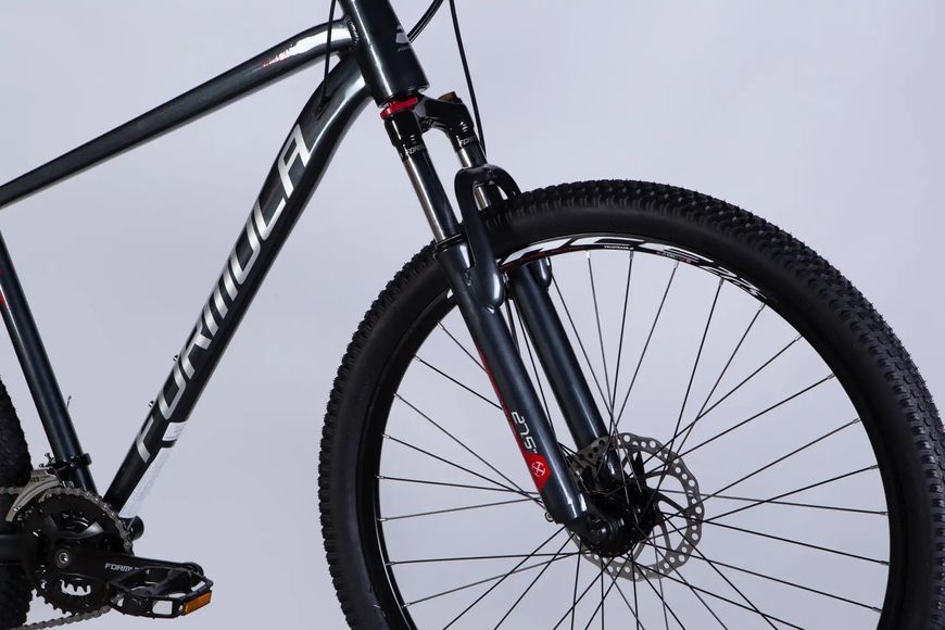 Велосипед AL 27.5" Formula THOR DD CS рама-18" темно-сірий зі сріблястим 2025 OPS-FR-27.5-270 фото