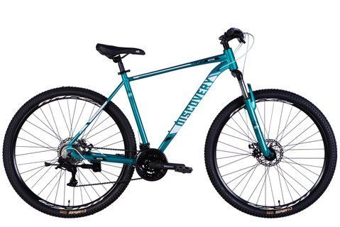 Велосипед AL 29" Discovery BASTION DD CS рама-21" бірюзовий 2025 OPS-DIS-29-206 фото