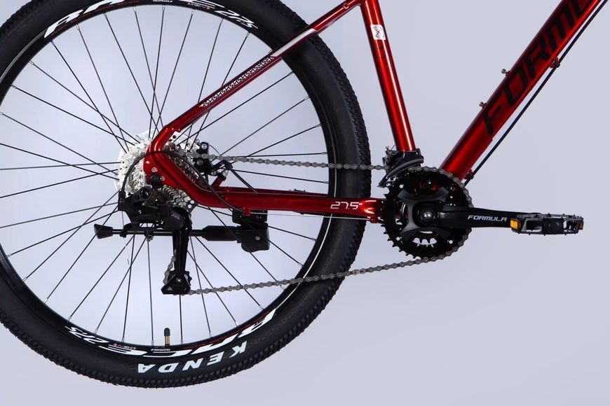 Велосипед AL 27,5" Formula ZEPHYR 3.0 DD CS рама-17" червоний 2025 OPS-FR-27,5-002 фото