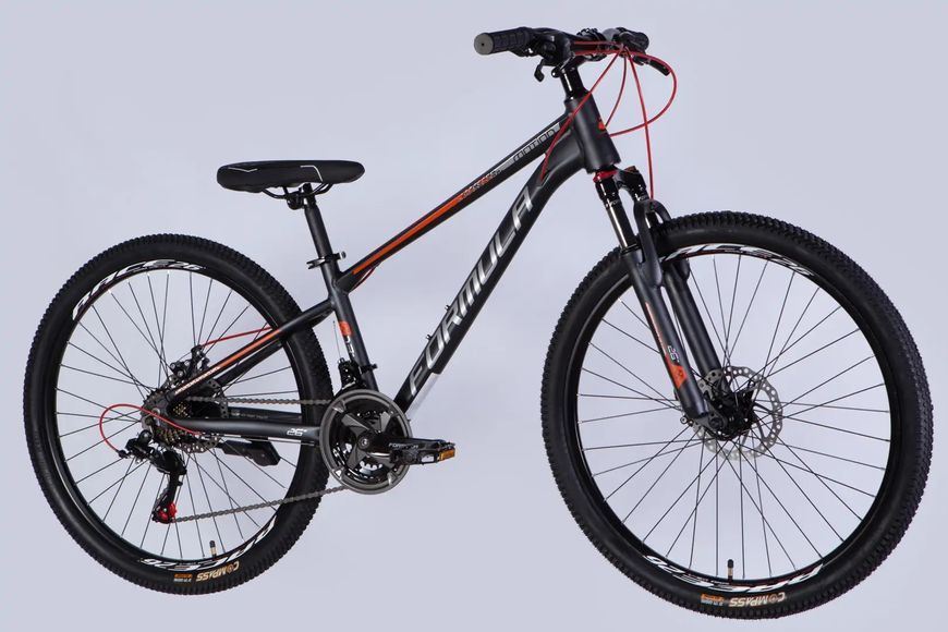 Велосипед AL 26" Formula MOTION DD FR рама-13" темно-сірий 2026 OPS-FR-26-808 фото