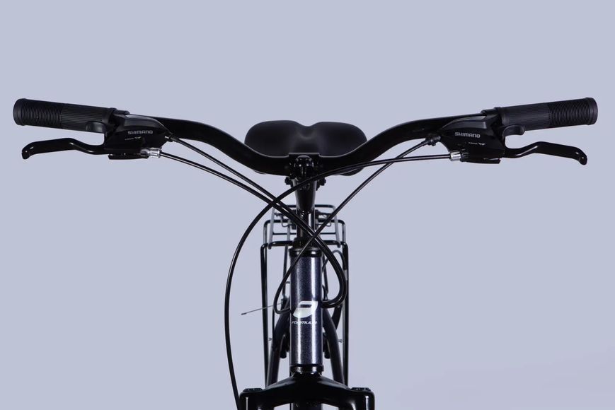 Велосипед ST 28" Formula MAGNUM DD FR рама-20,5" темно-сріблястий з червоним 2025 OPS-FR-28-039 фото