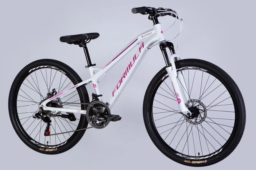 Велосипед AL 26" Formula BLACKWOOD DD FR рама-13" біло-рожевий 2026 OPS-FR-26-802 фото