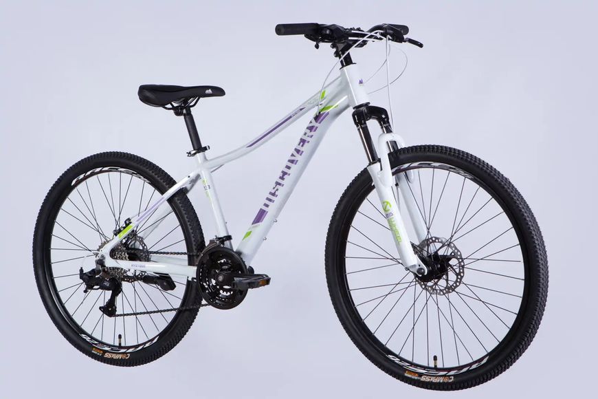 Велосипед AL 26" Discovery MYSTIQUE DD CS рама-15" біло-фіолетовий 2025 OPS-DIS-26-627 фото