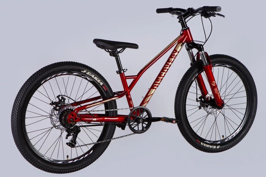 Велосипед ST 24" Discovery FLINT DD FR рама-12" червоний 2025 OPS-DIS-24-362 фото
