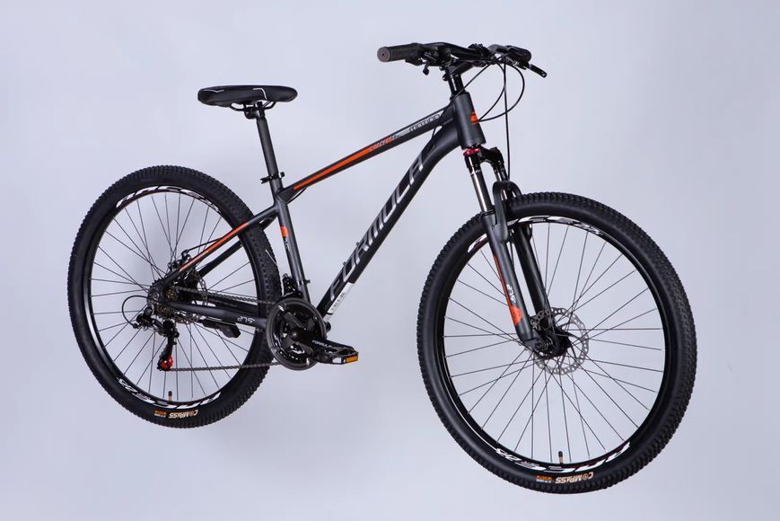 Велосипед AL 27.5" Formula MOTION DD FR рама-16" темно-сірий 2026 OPS-FR-27.5-297 фото