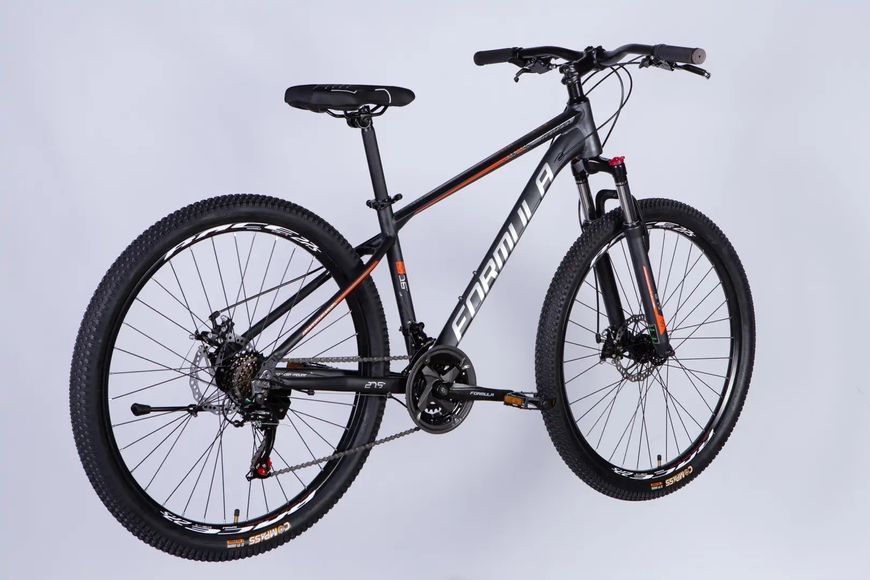 Велосипед AL 27.5" Formula MOTION DD FR рама-16" темно-сірий 2026 OPS-FR-27.5-297 фото