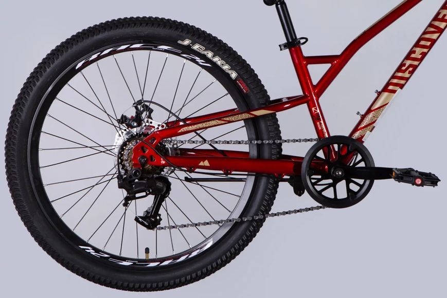 Велосипед ST 24" Discovery FLINT DD FR рама-12" червоний 2025 OPS-DIS-24-362 фото