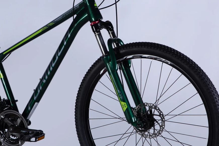 Велосипед AL 27.5" Formula MOTION DD FR рама-16" зелений 2026 OPS-FR-27.5-298 фото