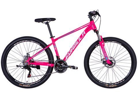 Велосипед AL 27.5" Formula MOTION DD FR рама-16" рожевий з білим 2026 OPS-FR-27.5-299 фото