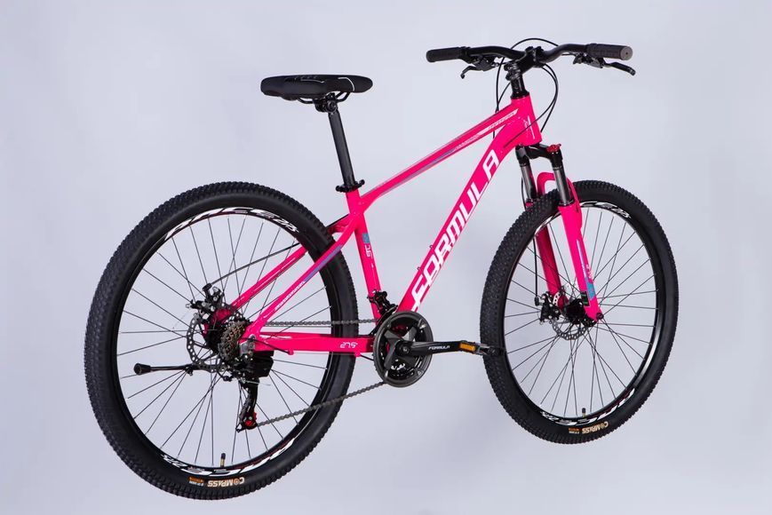 Велосипед AL 27.5" Formula MOTION DD FR рама-16" рожевий з білим 2026 OPS-FR-27.5-299 фото