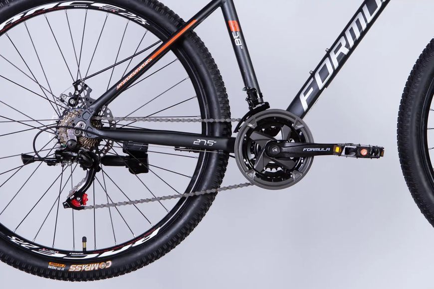 Велосипед AL 27.5" Formula MOTION DD FR рама-18" темно-сiрий (матовий) 2026 OPS-FR-27.5-301 фото